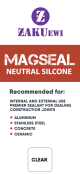 magseal SILICONE CLEAR 300ml
