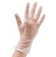 VINYL GLOVES - POWDER FREE CLEAR 100 No. SIZE LARGE