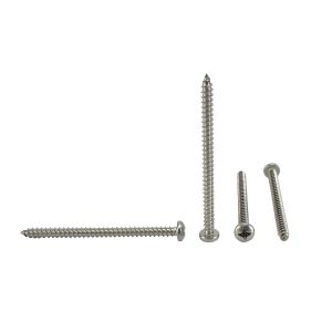 Pozidrive Double Pan Head Chipboard STAINLESS STEEL A2 SCREW  4 x 40 - 200pcs