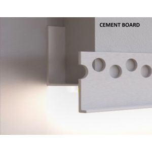 ZAKU PVC DRIP BEAD 12mm x 2.5m for Cement & MGO boards