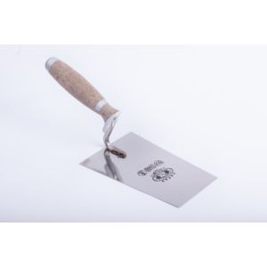 Wide Trapezoid Trowel 180mm Leather Handle 122118-LW