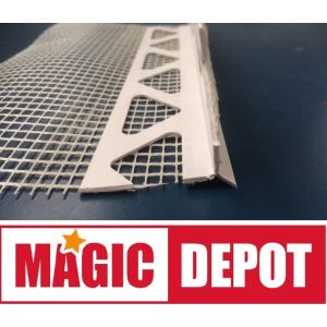 Mesh angle bead, PVC 5mm Plaster, 3305