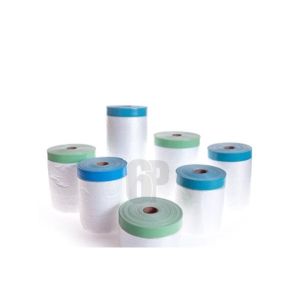 Pre Taped Masking Drop Film 2700mm x 20m