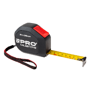 STEEL TAPE AUTO LOCK NYLON MILESTONE 3M