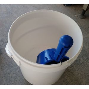 1530 Blue PVC Scoop SQUARE