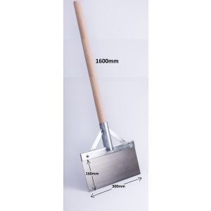 FLOOR SCRAPER 160mm x 300mm, 1600mm Stick