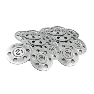 Galvanized Metal Insulation Discs/Washers 35mm (100pcs)