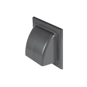 Cowl Exhaust 100mm Spigot Black