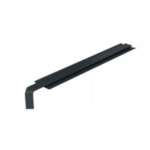 Dark grey PVC Joiner for aluminium thermal sills  - 90 degrees