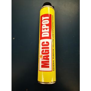 box of 12 No. -Magic Yellow Low Expansion Foam