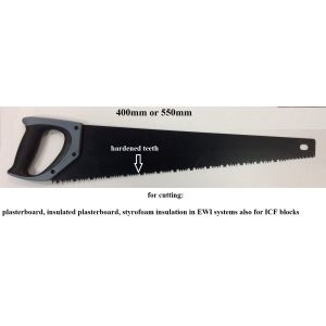 Saw for insulation and plasterboard boards Length 400mm - 480208