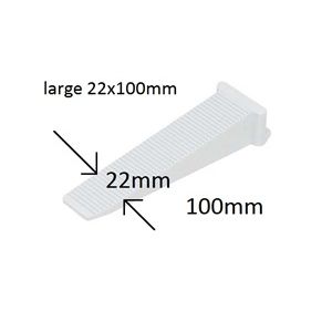 Smart level - wedges; 50 pcs