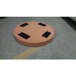 Replacement sponge pad for electric sponge float 