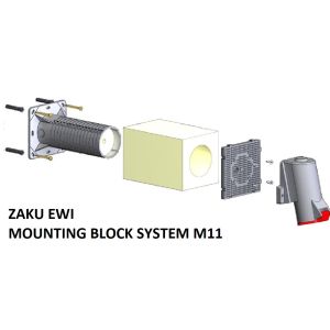 ZAKU EWI MOUNTING SYSTEM FOR ELECTRIC CAR SOCKETS & LAMPS - STANDARD