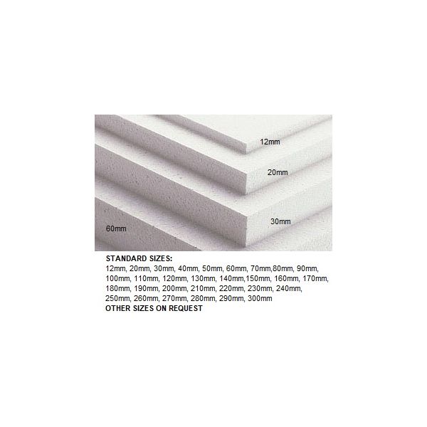 Styrofoam Polystyrene Sheet EPS Panel 50mm (1.2m*1.2m)