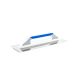 Stainless steel trowel 130x480 with 3 component handgrip G-21,  notch 10*10