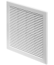 300mm x 300mm Square Louvered Vent White