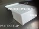 PVC End Caps for Aluminium Thermal Sill - White